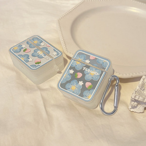 Estuche con diseño de flor de espejo INS, adecuado para auriculares inalámbricos AirPods 2, Pro 2, nuevo estuche para auriculares de tercera generación - Product Image 3