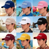 Gorra de Béisbol Deportiva Personalizada 100% Algodón con Lazo, 5 Paneles, Cierre a Presión, 295 g/m², Bordado 3D