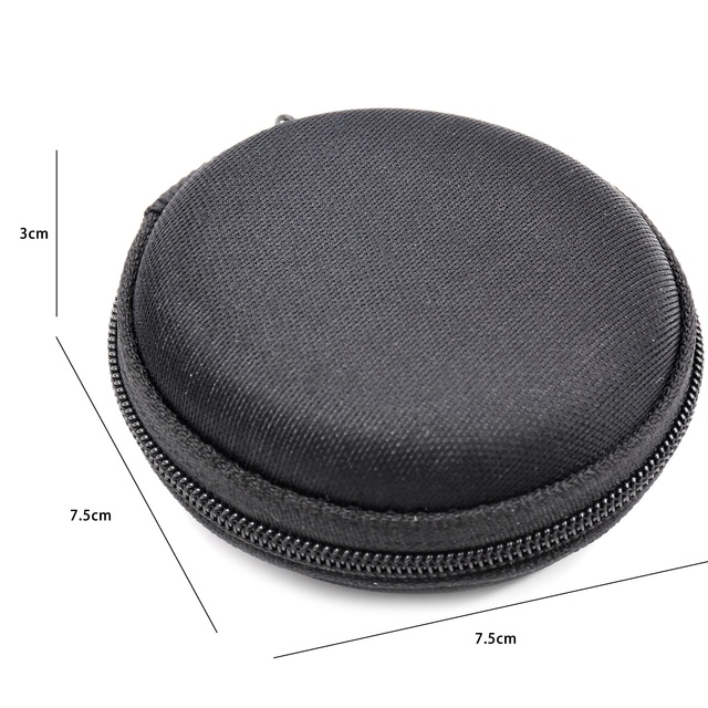 Bestpackaging Custom Small Case Cable Charger Storage Carrying Hard Case Bag EVA Zipper Case Earphone