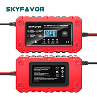 Cargador de Batería Inteligente de 12V 6A del Fabricante, Cargador de Batería de Coche de 12V, Cargador de Carga Lenta de 12V, Cargador Automático de Batería de Motocicleta