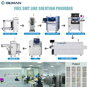シルマン L型 <span class=keywords><strong>SMT</strong></span> PCB マガジン アンローダー LED ローダー＆アンローダー プッシュロッド制御モーターエンジン 220V - Product Image 4