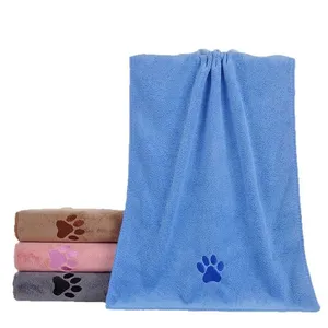 Toalla para mascotas de gran venta, alfombrilla de baño, absorbente de secado rápido, Toalla de baño Extra grande de microfibra para perros y gatos, Toalla de baño - Product Image 5