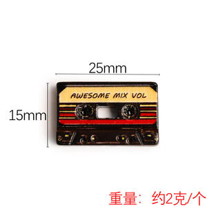 Mini-aliments décoratifs, accessoires de bijoux en résine DIY, jouets rétro, petits ornements, aimants de réfrigérateur - Product Image 4