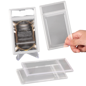 PSA Card Slab Protector, Translucent Vibrant Color <b>Frame</b>, Standard Size, Drop & Scratch Proof Holder for Graded Sports TCG Cards - Product Image 4