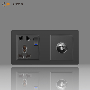 Trung Quốc wenzhou CE saso Anh/EU tiêu chuẩn điện 10A/16A Touch Panel IP53 bền tường thiết bị chuyển mạch ổ cắm cổng <span class=keywords><strong>USB</strong></span> - Product Image 2