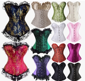 Sous-vêtements pour femmes style vintage en tissu Dobby avec nœud à la taille, effet minimisant pour poitrine généreuse, contrôle du ventre antidérapant - Product Image 3