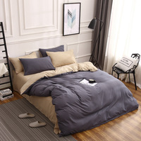 Parure de lit en velours brodé, housse de couette rayée, couvre-lit blanc pour hôtel, drap de lit, draps d'hôtel blancs