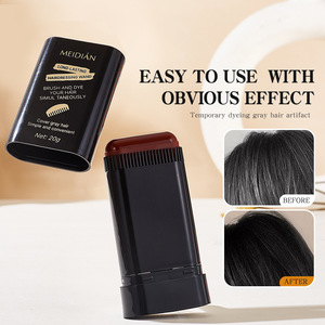 Barra de Color de Cabello Instantánea Vegana Negra, Crema de Grado Cosmético de Larga Duración, Sin Grasa, Cubre Cabello Blanco Rápidamente, Resistente al Agua, Nutritiva - Product Image 4