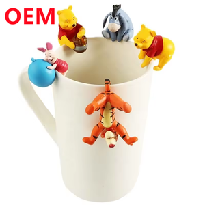 <span class=keywords><strong>PVC</strong></span>-Spielzeug fertigen benutzer definierte 3D Mini Cartoon Kunststoff Miniatur figuren für Cup OEM <span class=keywords><strong>Soft</strong></span> Vinyl Figur Spielzeug benutzer definierte Mini-Figuren - Product Image 4