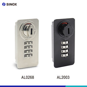 ตู้ล็อกเกอร์แฟชั่นยอดนิยมแบบใหม่ ล็อค 2-in-1 แบบรูสี่เหลี่ยม ล็อคแบบ Cam Lock สำหรับอาคารสำนักงาน ล็อคแบบ Cam Lock สำหรับตู้โลหะ - Product Image 2