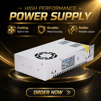 Alimentation à découpage S-360-12 AC/DC à sortie unique +12V 30A, boîtier métallique pour équipement intérieur