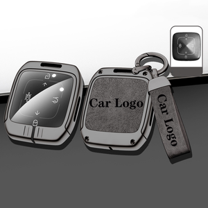 Nuovo Portachiavi Auto Pieghevole in Lega di Zinco e Pelle per ZEEKR 001 009 007, 6 Colori, Qualità Premium Personalizzabile - Product Image 1
