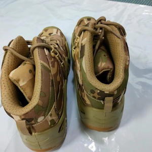 Bottes tactiques hautes en daim de vache vert camouflage TSB08, fabriquées en Chine - Product Image 6