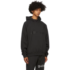 Sudadera Corta Personalizada, Sudadera Holgada con Capucha, Sudadera de Felpa Francesa con Estampado Puff de 500 Gsm, Sudadera Corta con Capucha Grande y Peso Pesado - Product Image 2