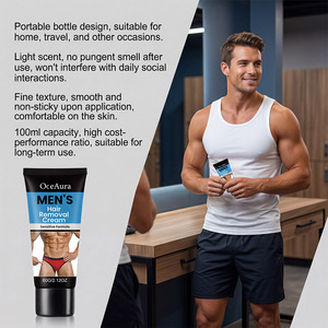 Crema Depilatoria para Hombre, Fórmula Suave e Indolora, Crema Depilatoria Masculina para Todo el Cuerpo, para Eliminar el Vello del <span class=keywords><strong>Pecho</strong></span>, Axilas y Piernas - Product Image 5