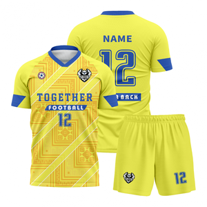 Conjunto de Uniforme de Fútbol de Poliéster para Equipo Nacional, Sublimado, Personalizado, para Hombre, Venta al Por Mayor 26-27 - Product Image 1