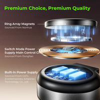 LISEN, recién llegado, soporte de ventosa de vacío eléctrico ajustable de 360 ° con brazo de sujeción para iPhone, Samsung, dispositivo Android