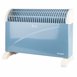 CALENTADOR CONVECTOR AZUL Y MARFIL DE 2000 VATIOS - Product Image 1