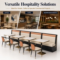 Tabouret de bar moderne avec structure en métal, chaise de bar rembourrée avec accoudoirs pour café, restaurant, hôtel