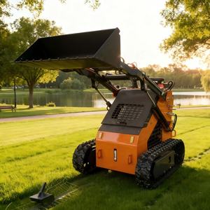 विश्वसनीय 850 किलोग्राम ऑपरेटिंग वजन के साथ प्रमाणित मिनी ट्रैक लोडर - Product Image 3