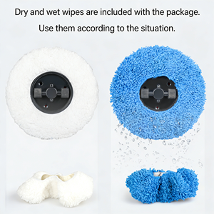 Robot aspirateur intelligent pour nettoyage humide et sec, design écologique, alimenté par batterie, robot de nettoyage domestique (support allemand) - Product Image 6