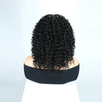 Perruque tressée en dentelle complète 360 avec cheveux bouclés bohèmes, tresse sans nœuds carrée, perruque en dentelle 16 pouces
