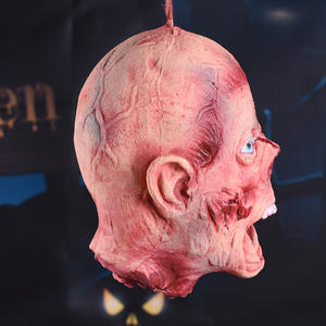 Suministros de Decoración de Halloween, Casa Embrujada, <span class=keywords><strong>Escape</strong></span> <span class=keywords><strong>Room</strong></span>, Cabeza Simulada, Accesorios de Decapitación de Terror, Juguete de Broma, Venta al por Mayor - Product Image 4