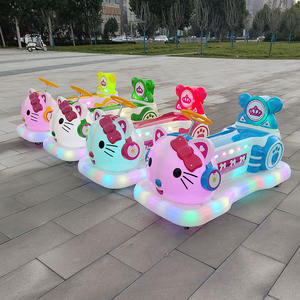 Cheap Kids <span class=keywords><strong>Ride</strong></span> on Car Niños Parque de atracciones al aire libre Batería Bumper Car <span class=keywords><strong>Hello</strong></span> Cat <span class=keywords><strong>Ride</strong></span> on Car para la venta - Product Image 5