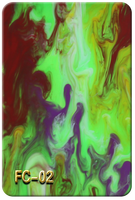 Feuille acrylique à motifs, diffuseur de lumière, améliorant l'intimité, écologique, taille personnalisable, découpe pour la décoration intérieure, séparateur de pièce