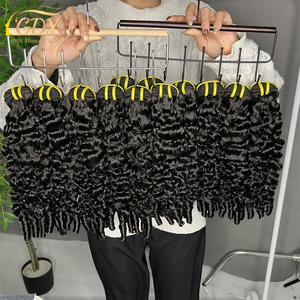 Lots de <span class=keywords><strong>Cheveux</strong></span> Humains Vierges Birmans <span class=keywords><strong>Bouclés</strong></span> Non Transformés à 100% Naturels, Double Trame, Produits de <span class=keywords><strong>Cheveux</strong></span> <span class=keywords><strong>Bouclés</strong></span> Birmans Vierges en Gros - Product Image 4