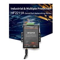 Enchufe DE LA UE disponible WiFi Serial Device Server RS232/RS485/RS422 HF2211A Módulo convertidor Ethernet para comunicación y redes