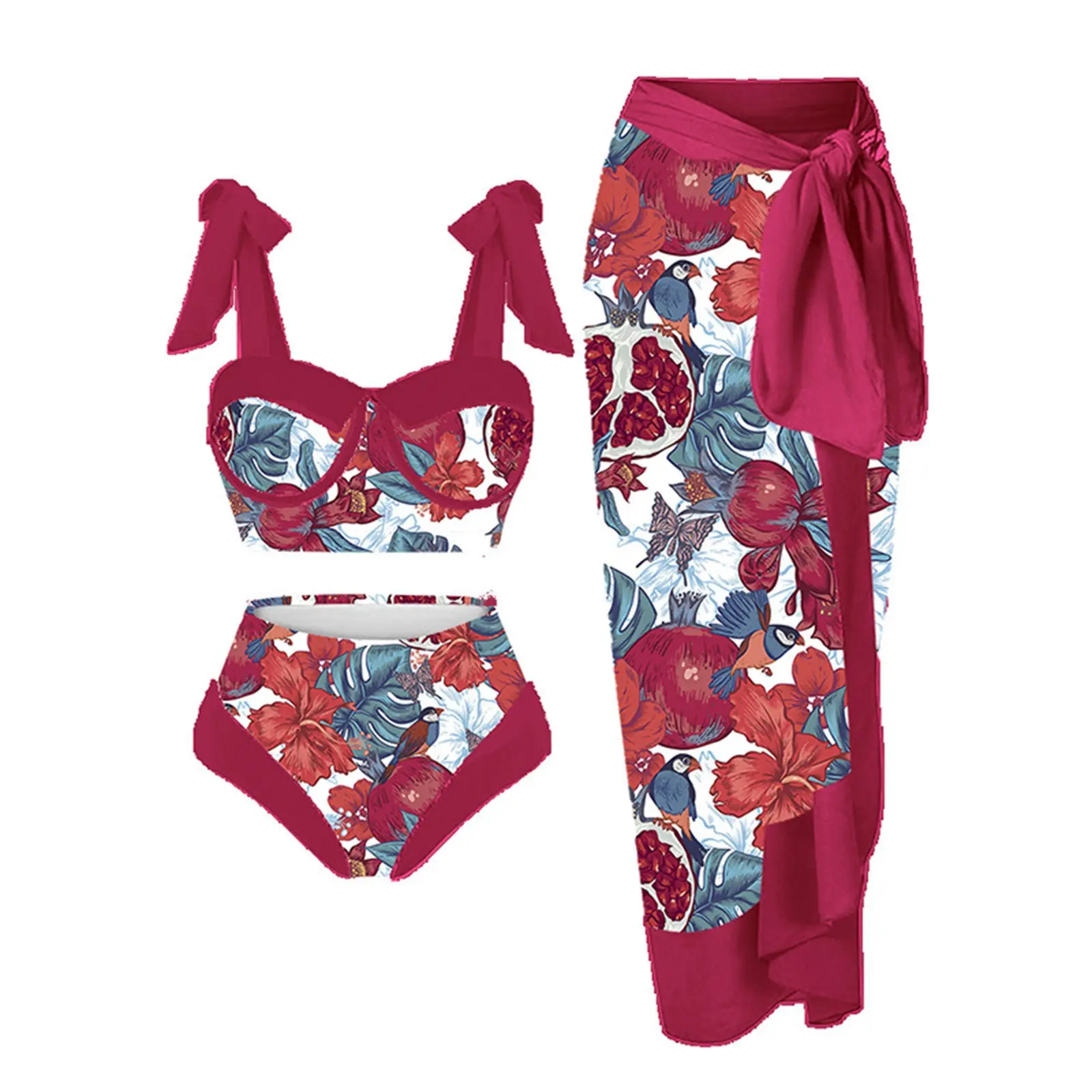 Factory Direct Plus Size SwimSuit Swimwear Beachwear Custom Plus Size Swimwear 2024 Sexy