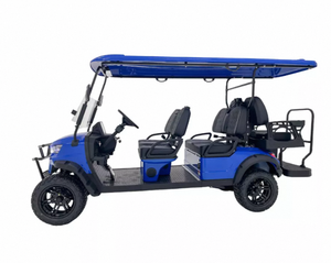 Voiturette de golf électrique 6 places 72V Lithium Blue Vista Style moderne Corps en ABS durable 4 roues - Product Image 3