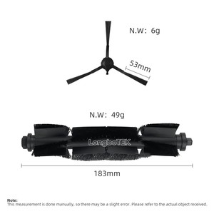 Ajustement pour <span class=keywords><strong>Philips</strong></span> R6 rouleau mince rotatif Central côté Spin brosse <span class=keywords><strong>Robot</strong></span> aspirateur pièces de rechange - Product Image 6