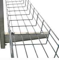 Support de suspension de plafond inversé pour chemin de câbles en acier au carbone avec surface galvanisée sous le plafond