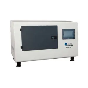 ISO 11507 ASTM D 4587 Pantalla táctil Pequeña cámara de prueba de intemperie acelerada UV Recubrimiento de pintura Caja de tiempo fluorescente de plástico