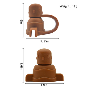Bolsa de comida de bebé de silicona con punta suave de diseño novedoso 2024, sin BPA, sin derrames, bolsa para apretar, protección superior para la boca de los niños - Product Image 4