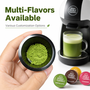 แคปซูลมัทฉะเกรดพรีเมียมสำหรับเครื่องชงกาแฟเนสเพรสโซ ชาเขียวออร์แกนิกแบบแคปซูล รับผลิตแบรนด์ส่วนตัว (OEM) - Product Image 6