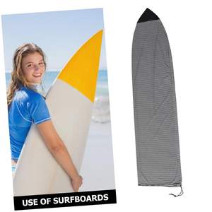 Muestra Gratuita, Bolsa de Viaje para Tabla de Surf de Poliéster de Alta Calidad con Diseño Personalizado, Estilo Playero, Bolsa de Almacenamiento para Longboard con Ruedas - Product Image 3