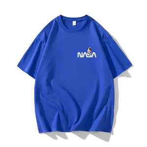 Hot Bán Nasa Đồ Họa Người Đàn Ông Của T-Shirt Quá Khổ Thời Trang Phố Lớn Kích Thước Vài Tops Mùa Xuân Mùa Thu Ngắn Tay Áo