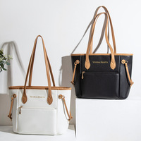 Bolsos de mano de PU texturizado para mujer, bolsos de hombro de gran capacidad con múltiples bolsillos y bolsillo con cremallera para el viaje diario