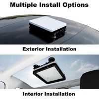 Support à ventouse Starlink Mini ultra-résistant pour camping-cars, voitures, installation intérieure et extérieure de véhicules