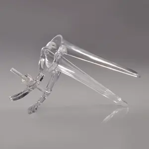 Factory Direct Supply Transparent Nontoxic Aseptic L,M,S,XS,XXS Size Plastic Vaginal Speculum