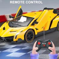 Petite voiture Rc à grande vitesse en gros 1:14 5 canaux télécommande électrique colorée voiture de course Rc pour les enfants