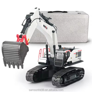 Wholesale 1/14 RC Excavator Metal Remote Control Construction Vehicle Expert Level Toy with USB Charger - Product Image 6
