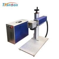 Machine de gravure et de découpe laser Galvo en métal or argent pour bijoux Transon populaire Mini 20W 30W 50W