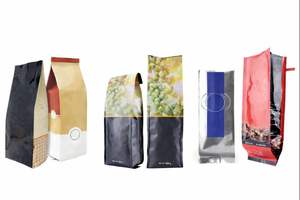 กระเป๋าแบบมีก้นข้างสั่งทำพิเศษ |   ถุงซีลสี่ด้านสำหรับอาหารและผงต่างๆ |   การพิมพ์แบบ High Barrier พร้อมบริการ OEM - Product Image 6