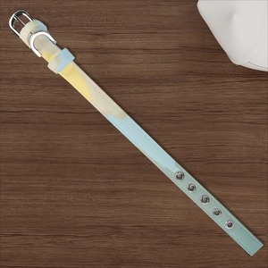 Collar de lujo para mascotas con imagen personalizada, correa de estilo occidental con decoración de remaches, patrón animal sólido personalizado para gatos y perros para entrenamiento - Product Image 2