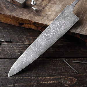 Coltello da <span class=keywords><strong>Cucina</strong></span> Giapponese XITUO in Acciaio Damasco Affilatissimo, Lama Grezza Fai-da-te per Chef, Santoku, Disosso, Frutta, Senza Manico - Product Image 3