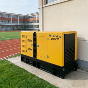 Grupo Electrógeno Silencioso de 400KVA 500KVA, Trifásico, 4 Hilos, Refrigerado por Agua, Planta Generadora - Product Image 3